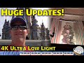 Huge Magic Kingdom Updates - Haunted Mansion Stretch Room - Low Light Vlog - Walt Disney World