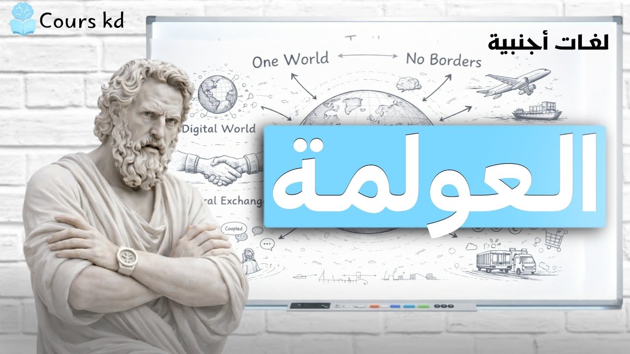 مقـالة العولمة | هل العولمة ظاهرة إيجابية ام سلبية | الأستاذ طبيب⚡BAC 2026 