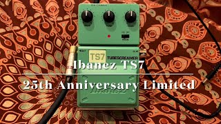 Ibanez TS7 25th Anniversary Limited - YouTube