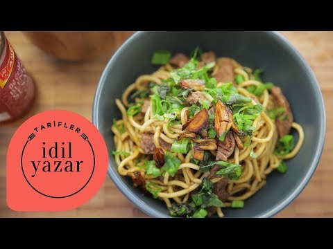 Etli Noodle Nasıl Yapılır ? - İdil Yazar -Yemek Tarifleri