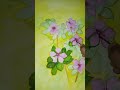 sadabahar flower watercolor painting arts