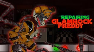 (Dc2/FNaF) Repairing Glamrock Freddy