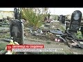 У Харкові священик на позашляховику розтрощив своєю машиною з десяток могил