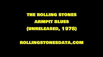 Rolling Stones Unreleased ARMPIT BLUES (1978) #rollingstones