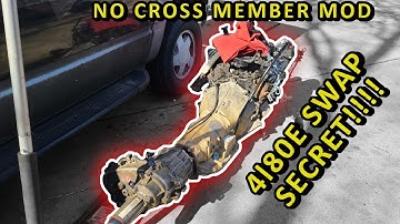 How To Swap A 4L80E In Your OBS Chevy | Secret Hack