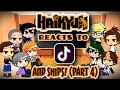 Haikyuu Reacts to TIKTOK and SHIPS! (PART 4!) | Gacha | Hinagach