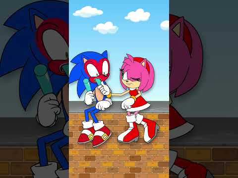 Sonic and Amy Mood Animation Parody (Sonic the Hedgehog) #animation