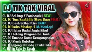 DJ TIKTOK TERBARU 2021   DJ SALTING X PAMBASILET SLOW BASS    DJ TUM SAATH HO SLOW REMIX VIRAL 2021