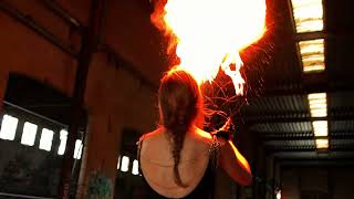 Fire on roller Claire Deprez (vidéo concours IFS)