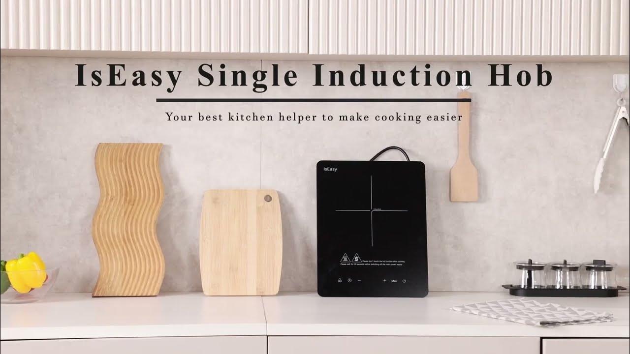 IsEasy Single Induction Cooker 2100W with 8hours Timer, Portable