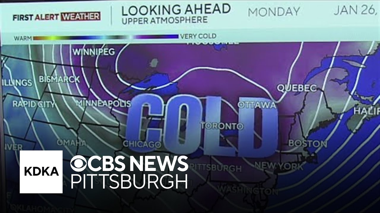 Brutal cold stretch on the way after historic snowstorm - YouTube