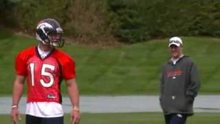 Tim Tebow - Denver Broncos rookie - First Mini Camp