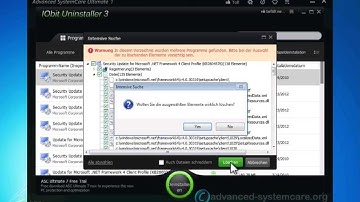 Advanced SystemCare Ultimate 7 - IObit-Deinstallierer