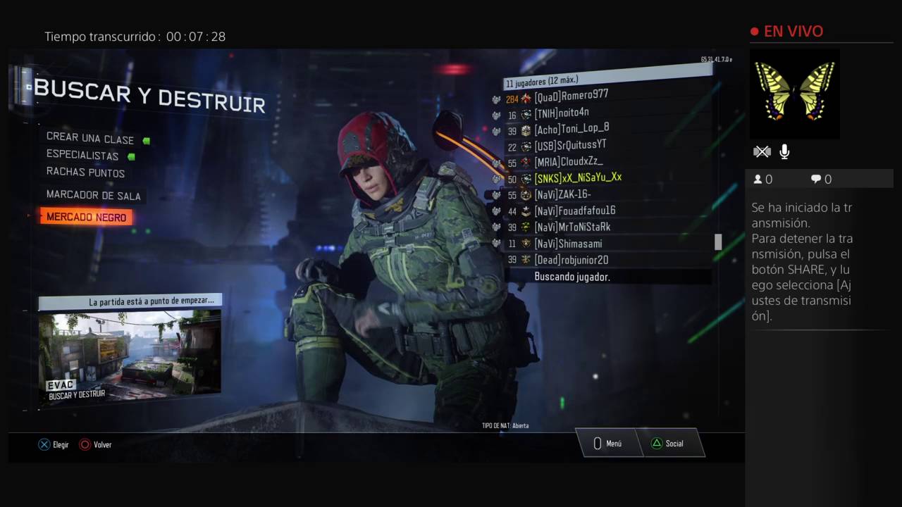 antenna BLACK OPS 3 - DIRECTO EXPRES