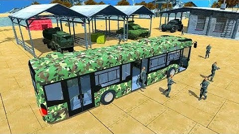 #offroad #android #gameplay #army #bus Real Army Bus Simulator 2019 | US Army Mega Coach Bus Game