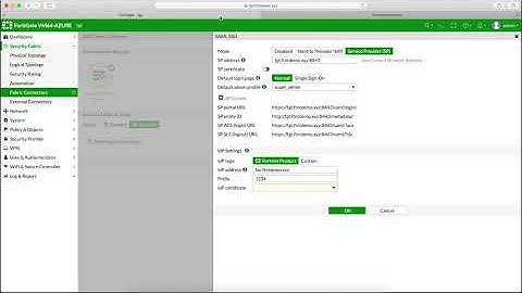 FortiAuthenticator SAML SSO