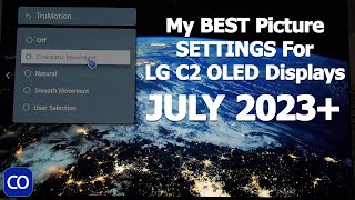 My BEST LG C2 OLED TV Picture Settings For SDR HDR And Dolby Vision