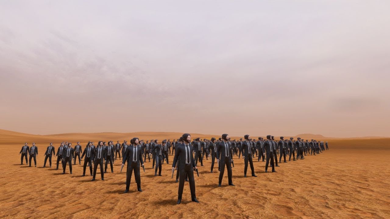 Can 200 Action Man Defend 100000 Werewolf – Ultimate Epic Battle Simulator 2 (4K)