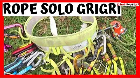 ROPE SOLO DEMONSTRATION WITH GRIGRI | SWISSPOWERJET
