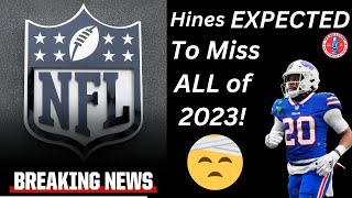 BREAKING NEWS: NYHEIM HINES EXPECTED TO MISS ALL OF 2023