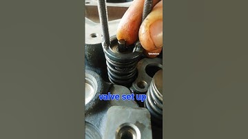 valve set up #car #engine #overhaul #mechaniclife #automobile #repair TjAutoCare #shorts