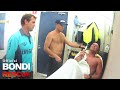 Yatesy on the green whistle  bondi rescue s8 e12