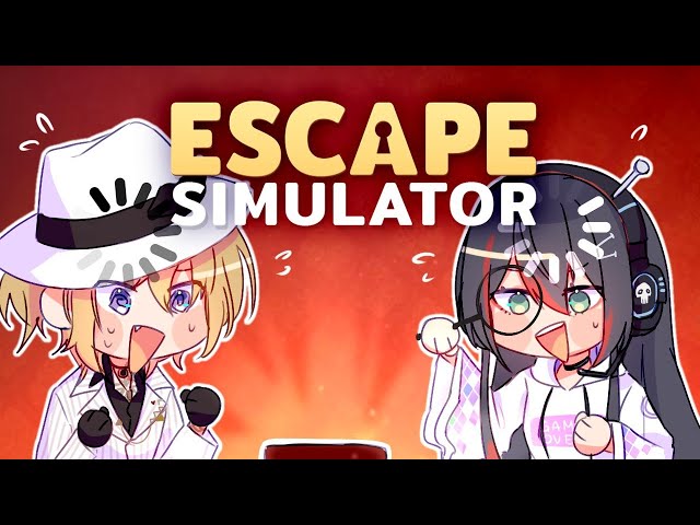 【ESCAPE SIMULATOR】UNLOCKING 5HEAD WITH MIKEPOGCLIMBINGTREEHARD4HOUSET【NIJISANJI EN | Luca Kaneshiro】のサムネイル