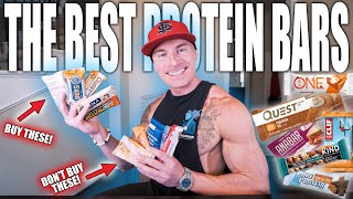 THE PROTEIN BAR TIER LIST 2021 | The Best & Worst Store Bought Protein Bars For Weight Loss & Muscle