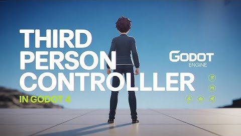 How to create third person controller in Godot android (tutorial)!Tps