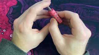 Just for fun - TSA luggage lock