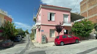 Patras driving by car Greece May 2021 mute 3