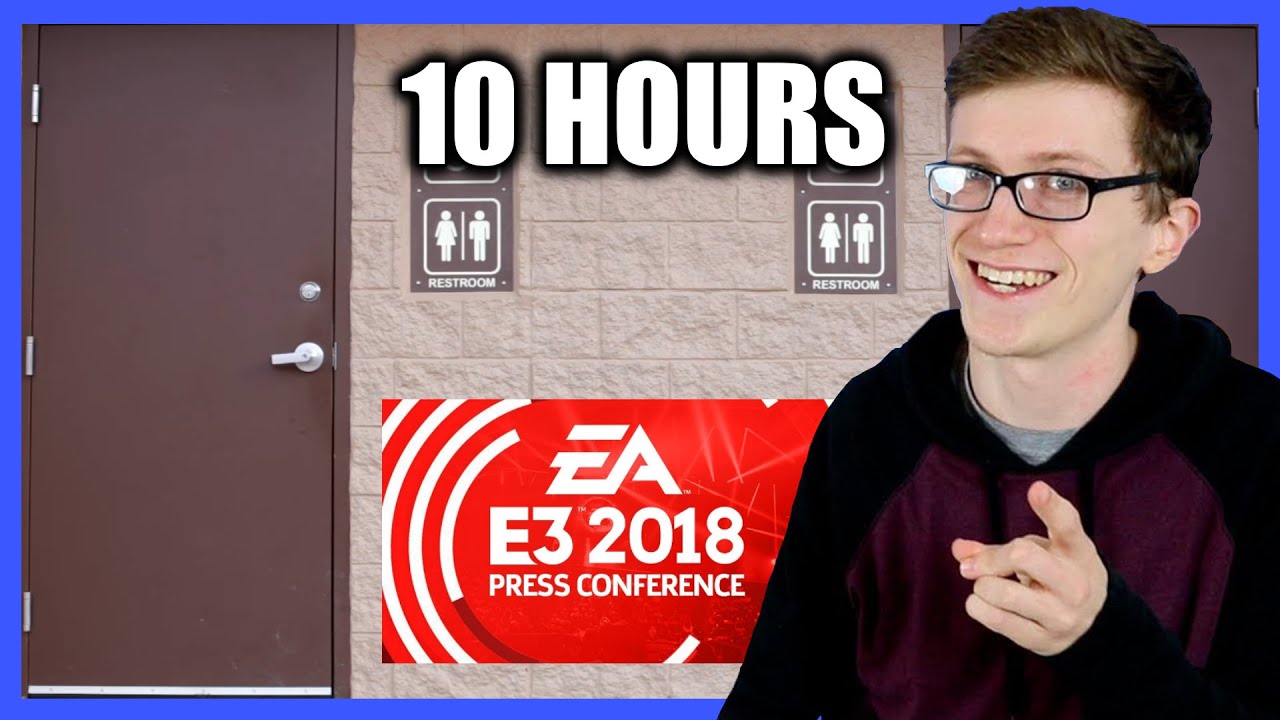 10 HOURS of scott asking someone about EA's 2018 E3 conference - Scott The Woz