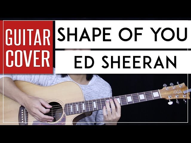 Shape Of You Guitar Cover Acoustic - Ed Sheeran + Onscreen Chords class=