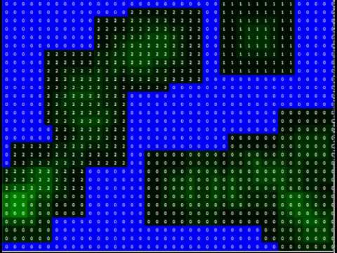 Civ Clone test, creating island id codes per tile.