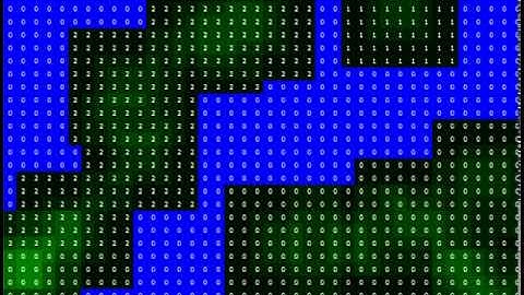Civ Clone test, creating island id codes per tile.