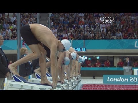 Agnel Wins 200m Freestyle Gold - London 2012 Olympics