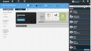 BlueQuill Hub: Student view