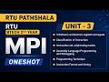 RTU MPI Unit 3 One Shot | Signals, Registers, Instruction Set, Addressing Modes | RTU Pathshala