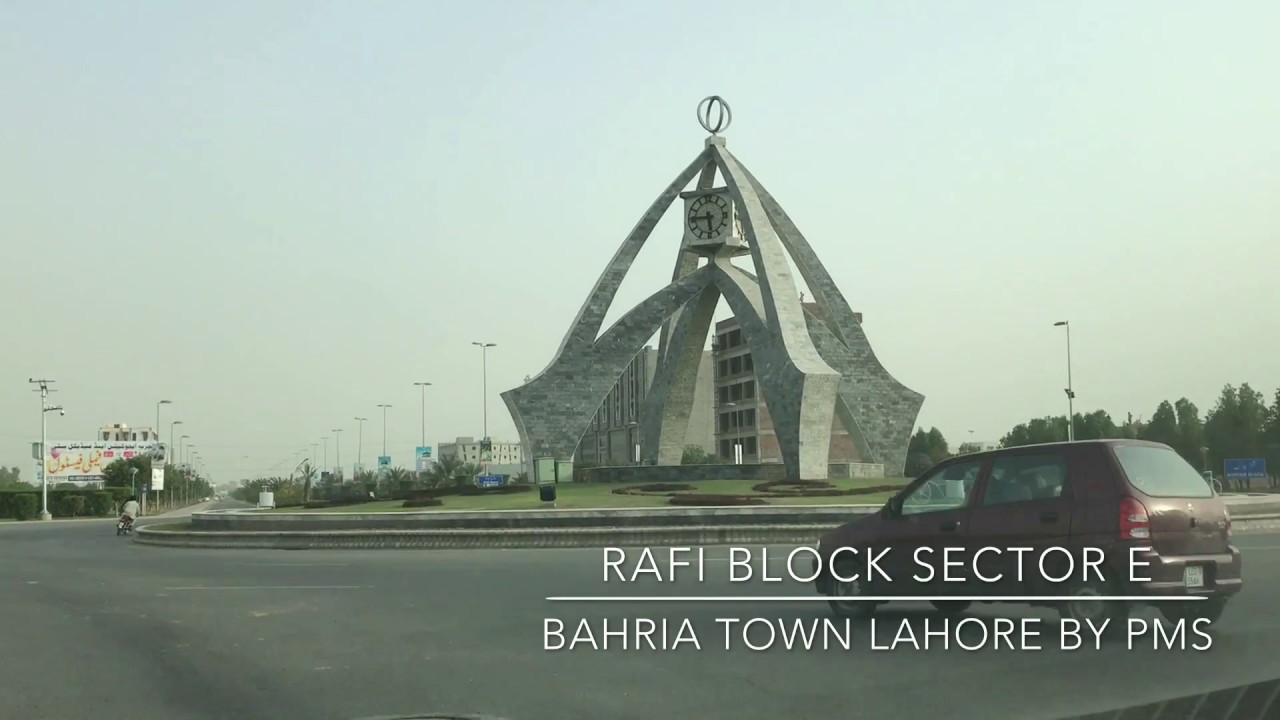 Rafi Block Sector E Bahria Town Lahore Live Coverage by PMS Contact for ...