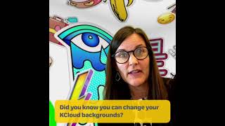 Change your Background in KCloud (ClassLink)