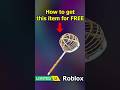 FREE UGC LIMITED - HOW TO GET UGC Cartoony Scene Ice Net Back in Color Catch #roblox #freeugc #ugc