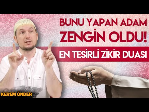 BUNU YAPAN ADAM ZENGİN OLDU! – EN TESİRLİ RIZIK DUASI / Kerem Önder