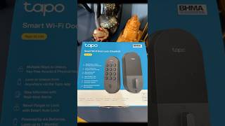 Alexa enable Tapo DL100 smart door lock installed 😎