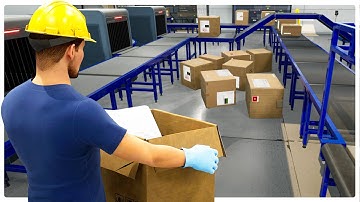 I Built the Most Chaotic Shipping Facility in Parcel Simulator