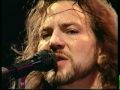 Pearl Jam - elderly woman behind the counter in a small town - Live Argentina