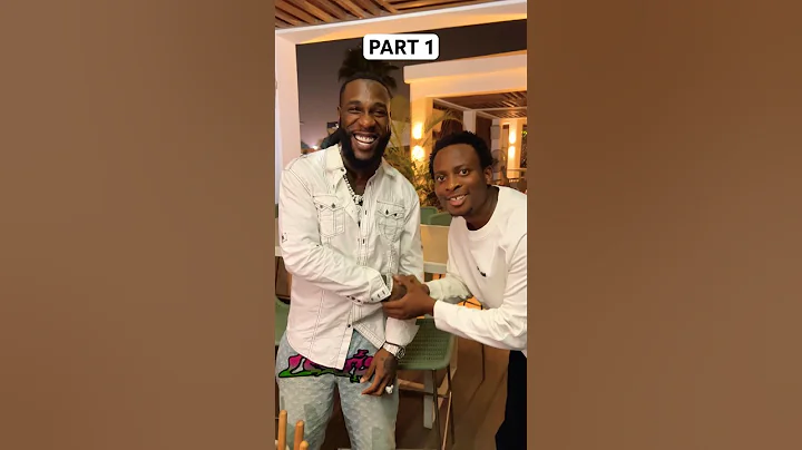 When you meet your favorite celebrity W/ @BurnaBoy