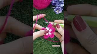 How to make a beautiful Crochet Flower Pattern 🌸 || Crochet Flower for beginners #crochet #flowers