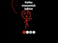 ketika menyentuh kaktus