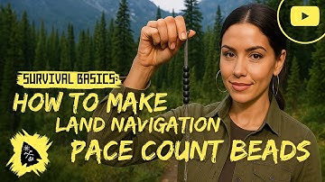 HOW TO MAKE PACE COUNT BEADS FOR LAND NAVIGATION (TIME LAPSE) #survival #landnav  #thelastboyscouts