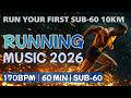 Running Music 170BPM|60 Minutes to Break the Hour. Sub-60 Running Playlist|1 Hour Workout BGM